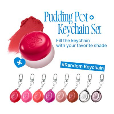 Fwee Pudding Pot Keyring Set